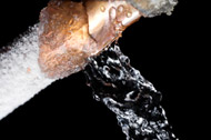 Frozen pipes like this can be prevented.